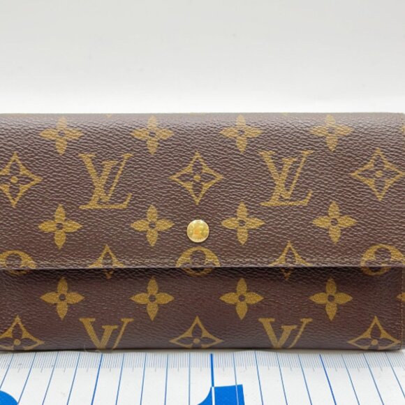 Louis Vuitton Sarah leather wallet - Picture 1 of 10